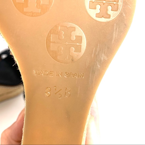 SOLD..Tory Burch Adonis Platform Wedge Sandals - Picture 14 of 14